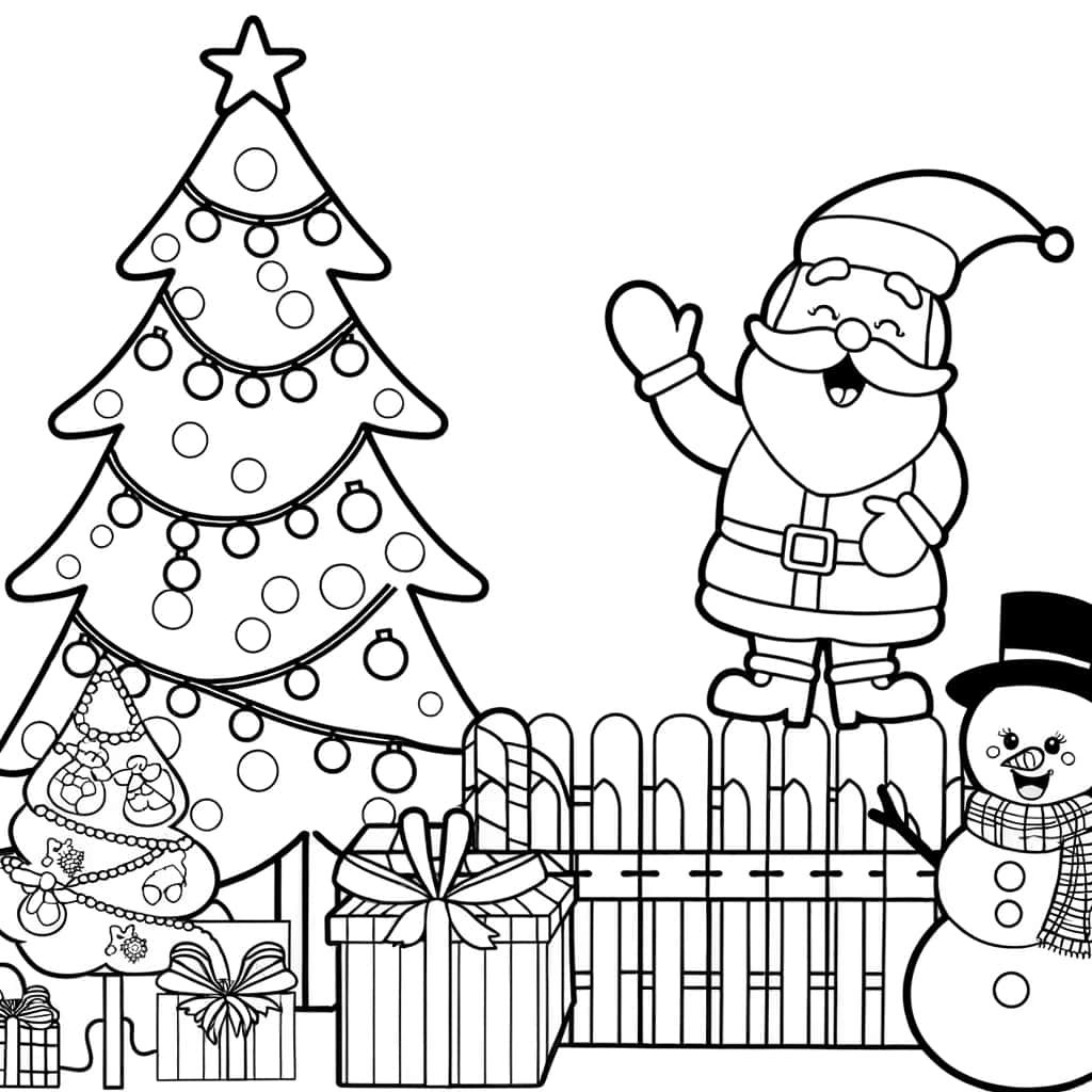 Scène de Noël