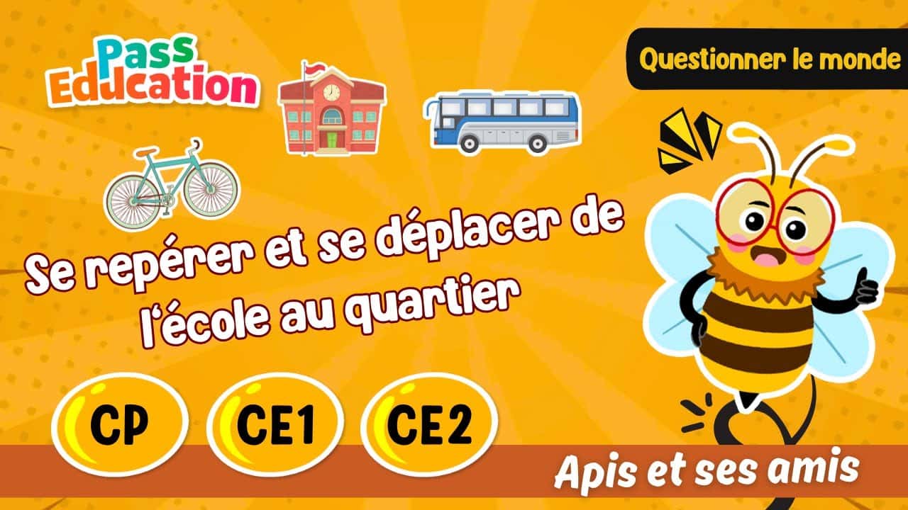 Se repérer et se déplacer de l’école au quartier - Apis & ses amis