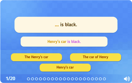 The Genitive lvl 1