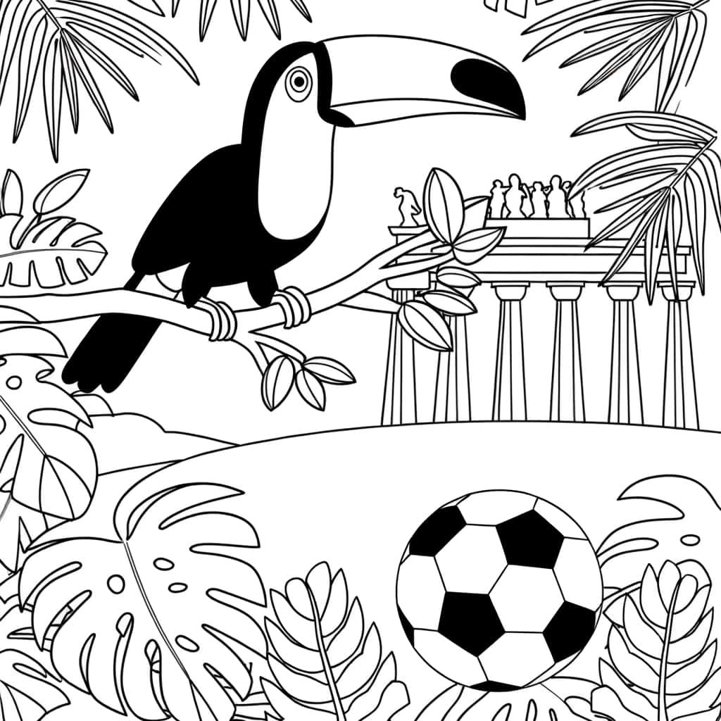 Toucan et football