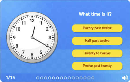 What Time is it ? lvl 2