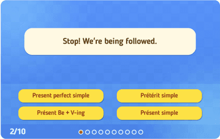 Which tense ? lvl 2